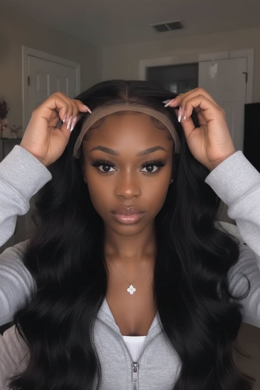 Body Wave Glueless Human Hair Wig – 100% Natural-Looking Waves with Soft Breathable Design, Easy Secure Wear and 16–34 Inch Lengths